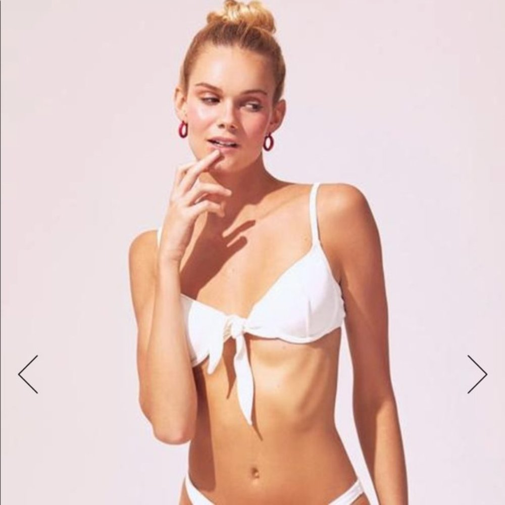 NWT SOLID & STRIPED NANTUCKET UNDERWIRE TOP RIB